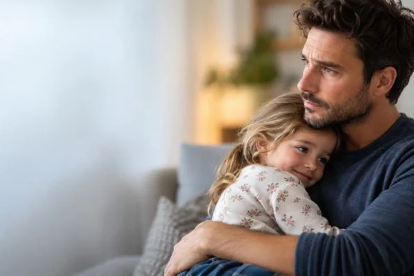 image of man and his child Derby